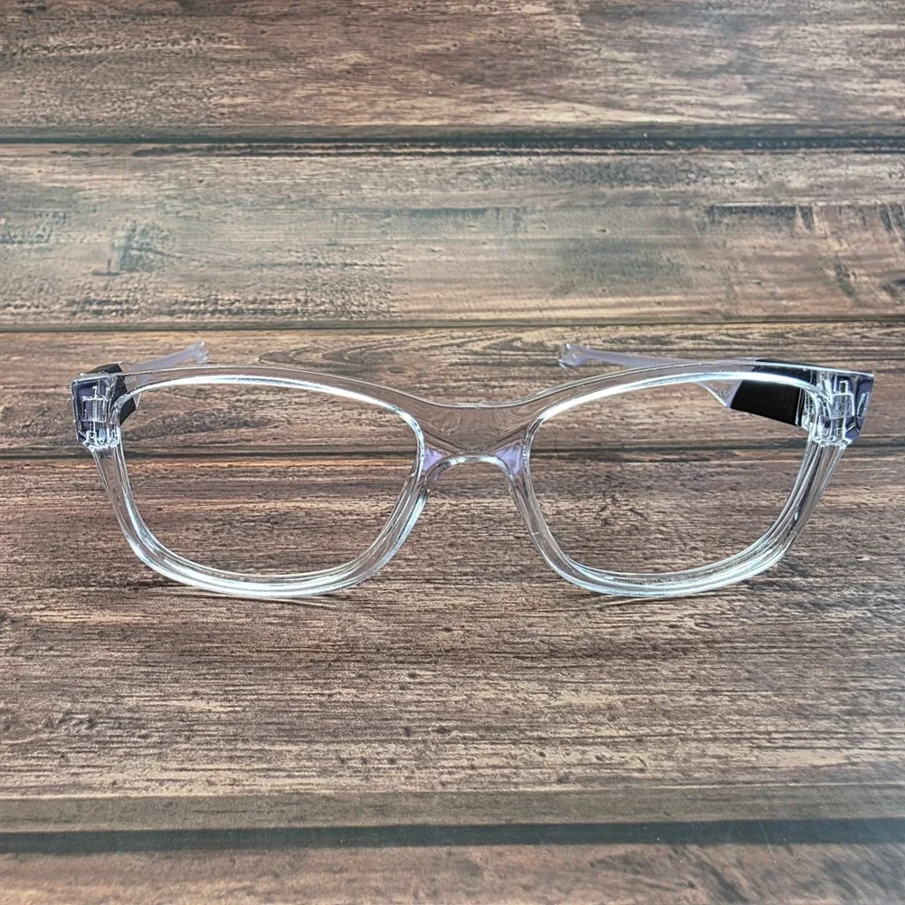 Oakley Top Level OY8012-0350 Polished Clear Eyeglass‎ Frames 50-15-129